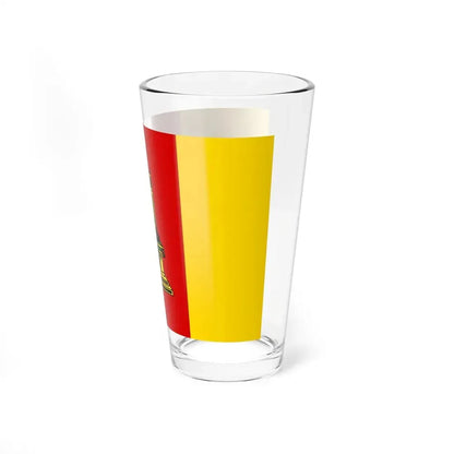 Flag of Tver Oblast Russia - Pint Glass 16oz - Go Mug Yourself