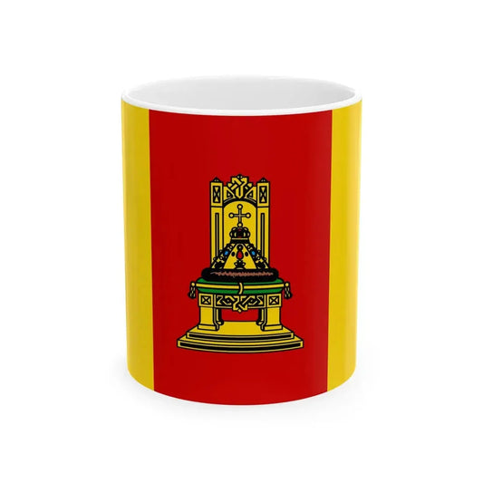 Flag of Tver Oblast (Russia) White Coffee Mug 11oz - Go Mug Yourself