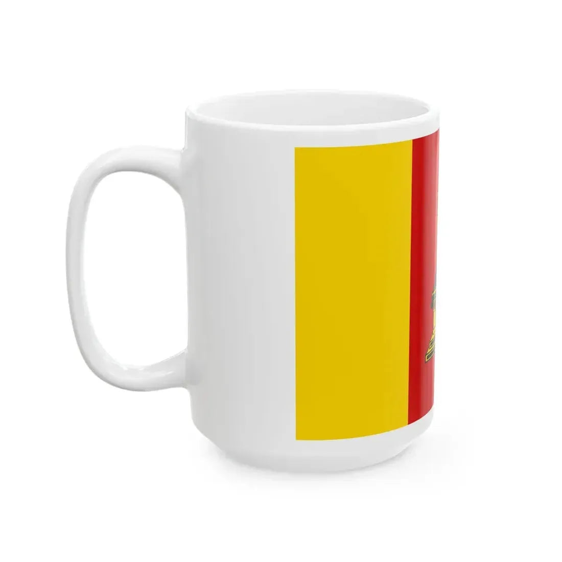 Flag of Tver Oblast (Russia) White Coffee Mug - Go Mug Yourself