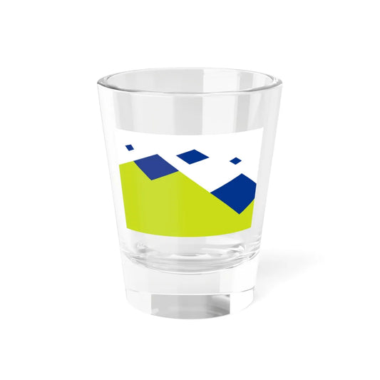 Flag of Twenterand (Netherlands) Shot Glass 1.5oz 1.5oz - Go Mug Yourself