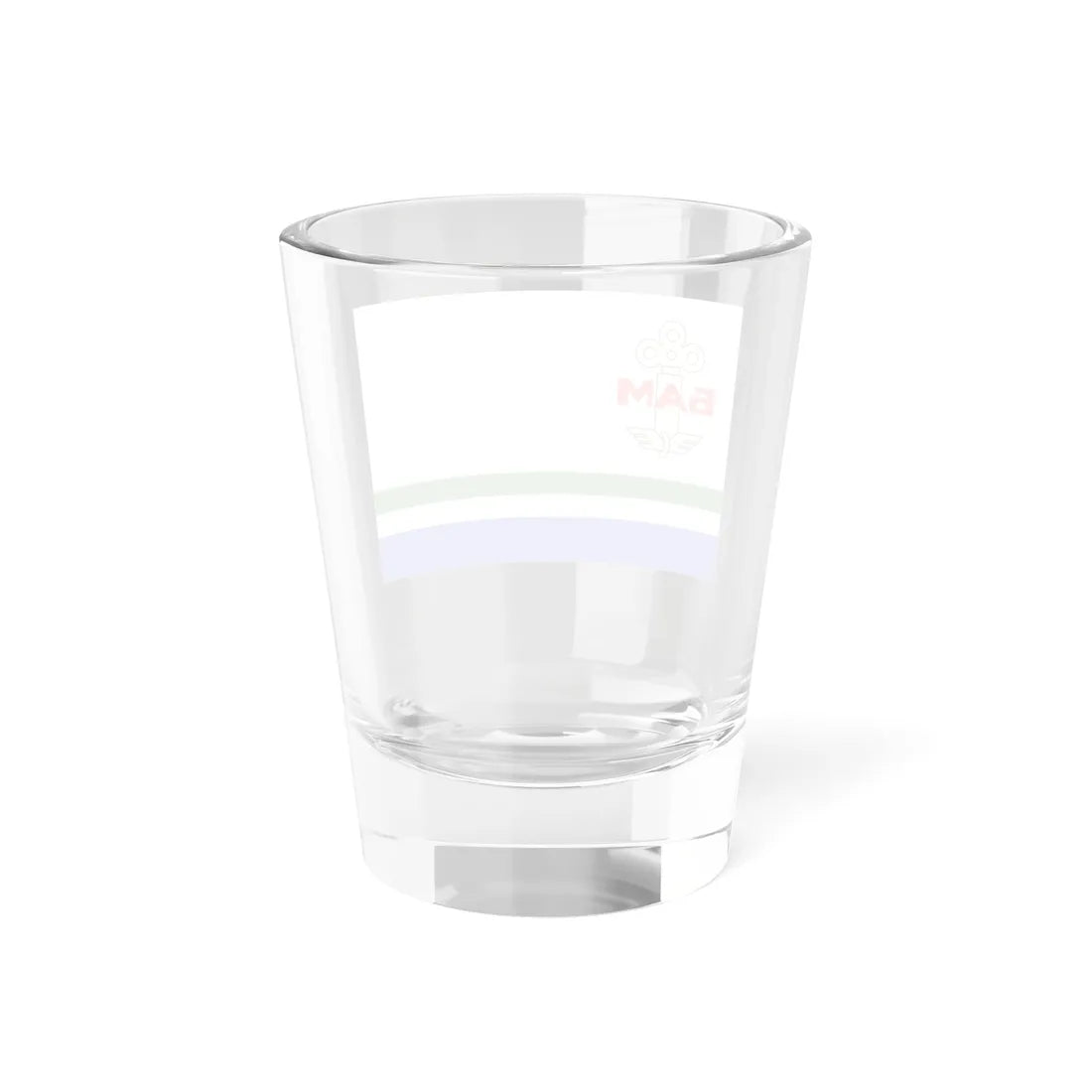 Flag of Tynda Amur oblast 2005 (Russia) Shot Glass 1.5oz - Go Mug Yourself
