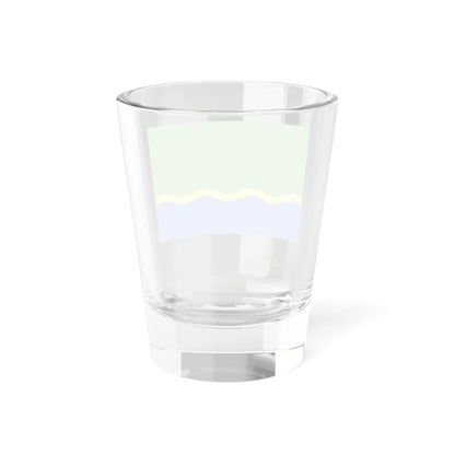 Flag of Tyndinsky rayon Amur oblast 2007 (Russia) Shot Glass 1.5oz - Go Mug Yourself
