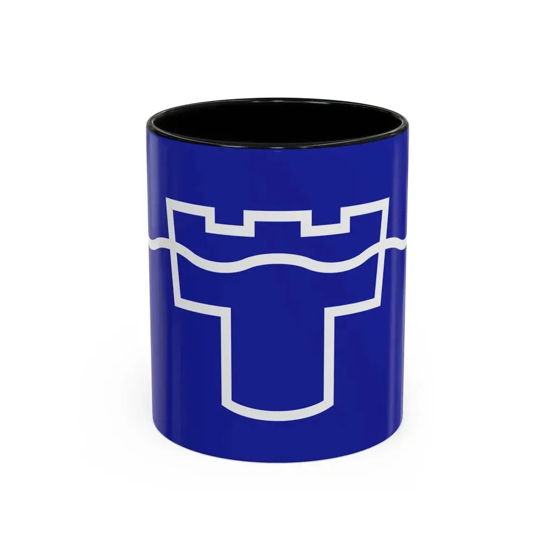 Flag of Tyne & Wear UK - Accent Coffee Mug 11oz Black - Go Mug Yourself