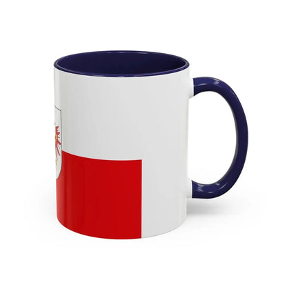 Flag of Tyrol Tirol Austria - Accent Coffee Mug - Go Mug Yourself