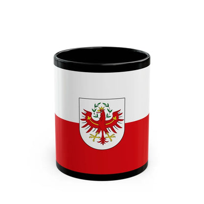 Flag of Tyrol Tirol Austria - Black Coffee Mug-11oz-Go Mug Yourself