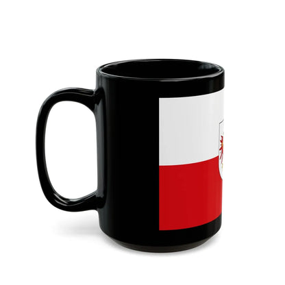 Flag of Tyrol Tirol Austria - Black Coffee Mug-Go Mug Yourself