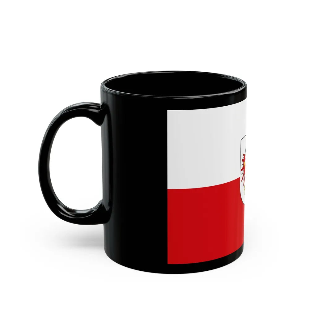 Flag of Tyrol Tirol Austria - Black Coffee Mug-Go Mug Yourself