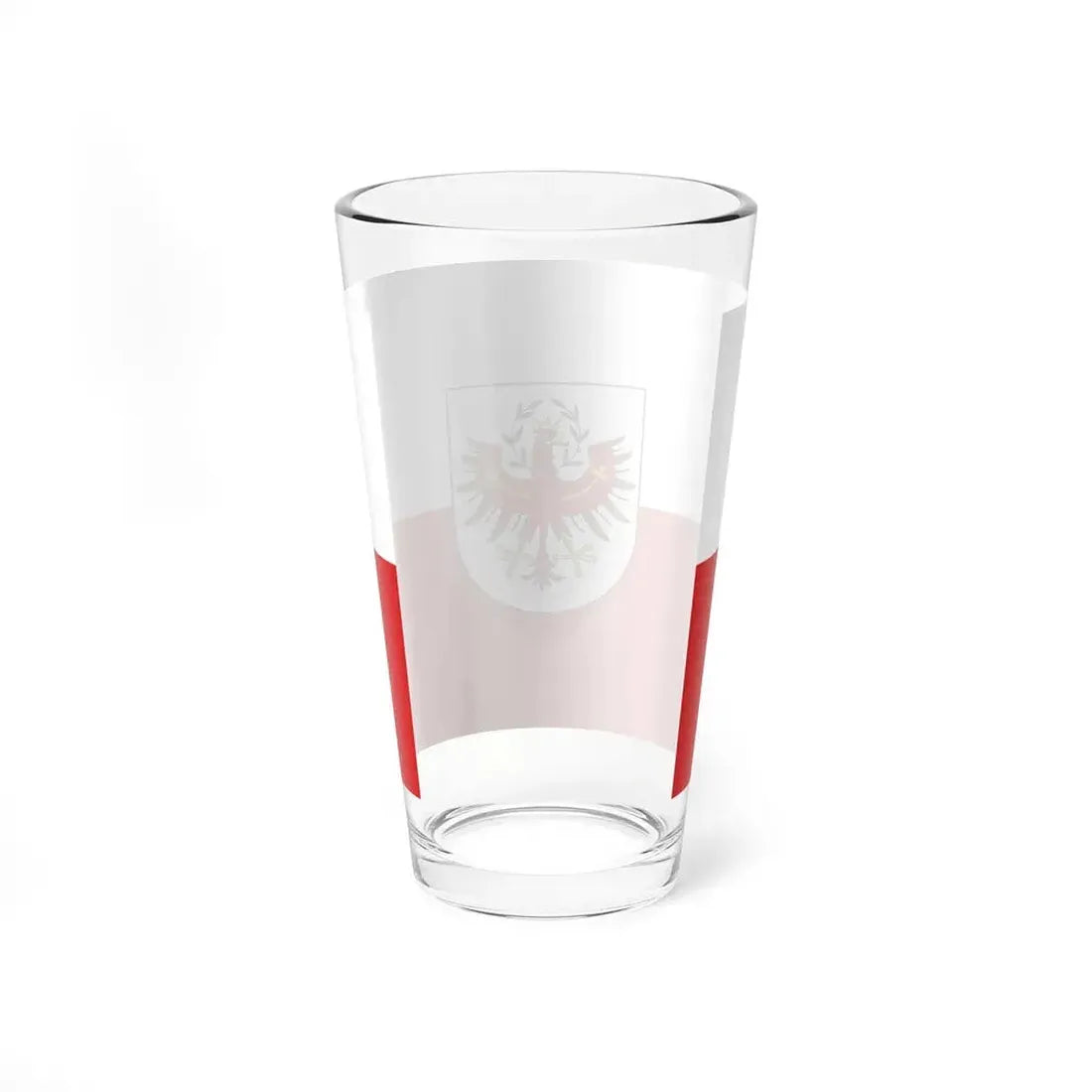 Flag of Tyrol Tirol Austria - Pint Glass 16oz - Go Mug Yourself