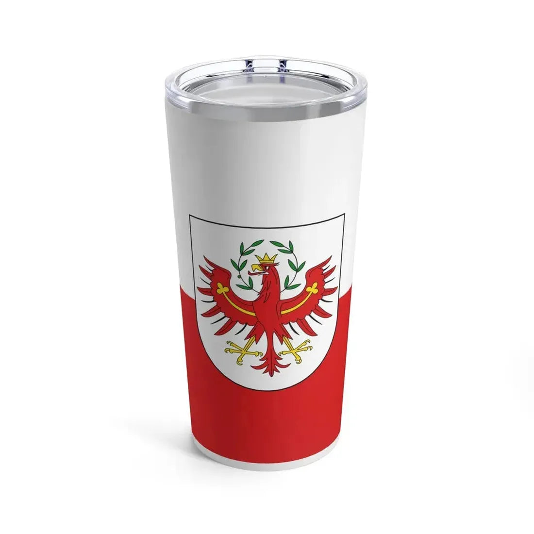 Flag of Tyrol Tirol Austria - Tumbler 20oz 20oz - Go Mug Yourself