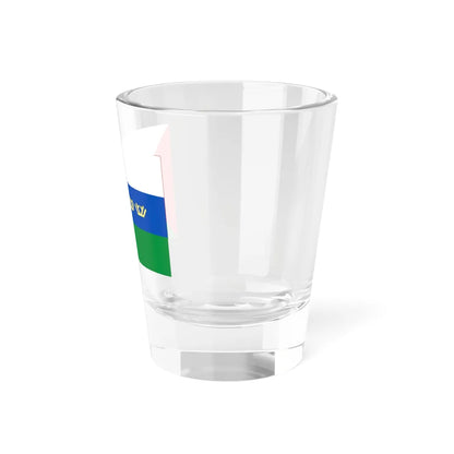 Flag of Tyumen Oblast 1995-2008 (Russia) Shot Glass 1.5oz - Go Mug Yourself