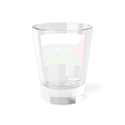 Flag of Tyumen Oblast large (Russia) Shot Glass 1.5oz - Go Mug Yourself