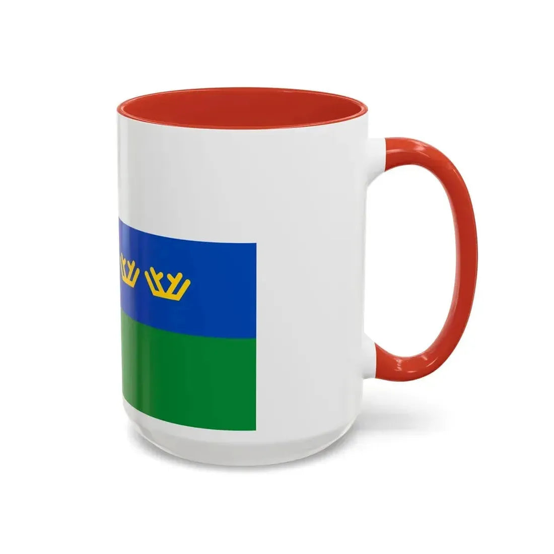 Flag of Tyumen Oblast Russia - Accent Coffee Mug - Go Mug Yourself