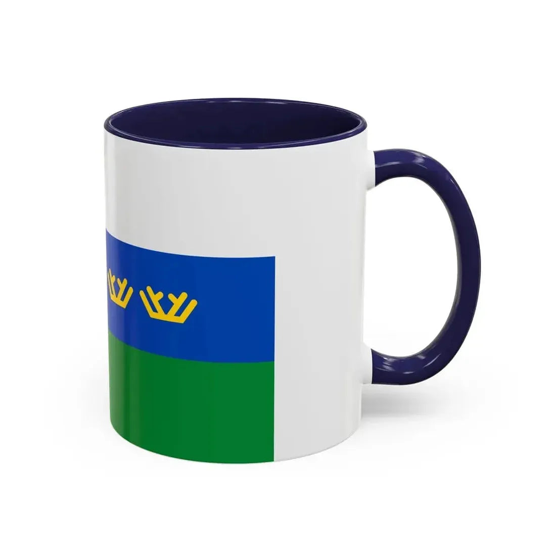 Flag of Tyumen Oblast Russia - Accent Coffee Mug - Go Mug Yourself