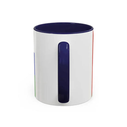 Flag of Tyumen Oblast Russia - Accent Coffee Mug - Go Mug Yourself
