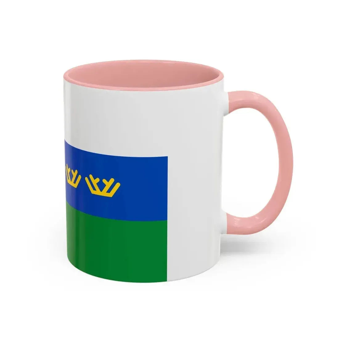 Flag of Tyumen Oblast Russia - Accent Coffee Mug - Go Mug Yourself