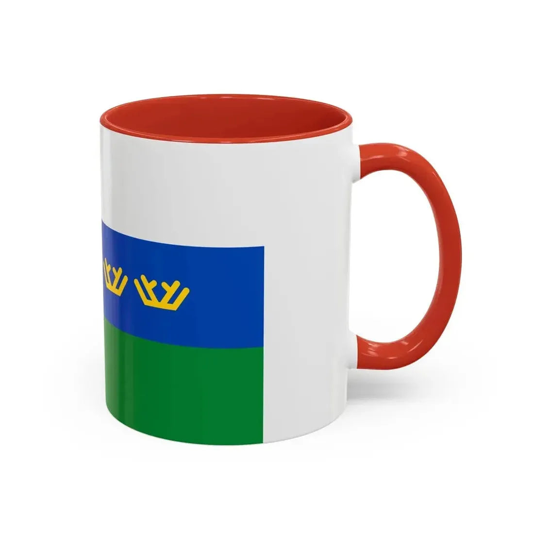 Flag of Tyumen Oblast Russia - Accent Coffee Mug - Go Mug Yourself