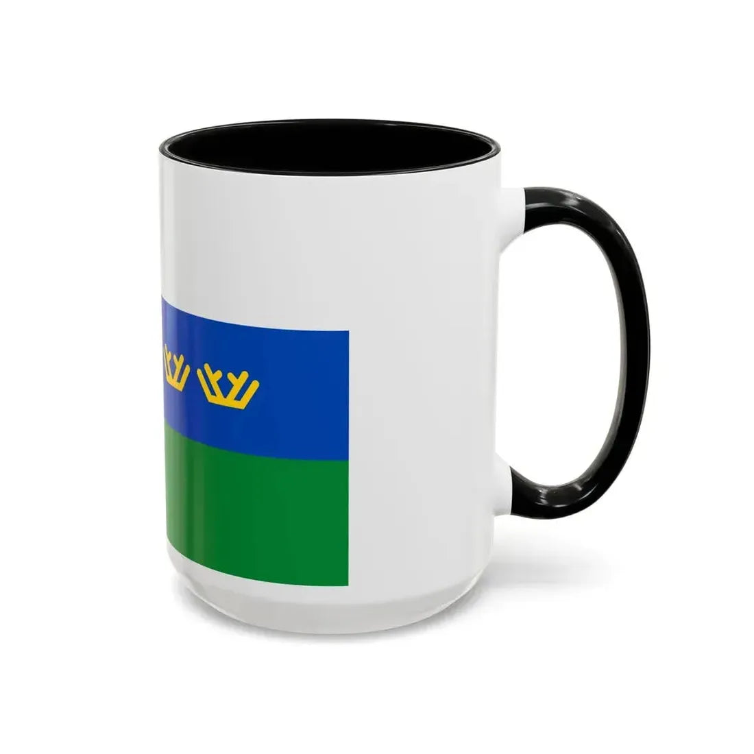Flag of Tyumen Oblast Russia - Accent Coffee Mug - Go Mug Yourself