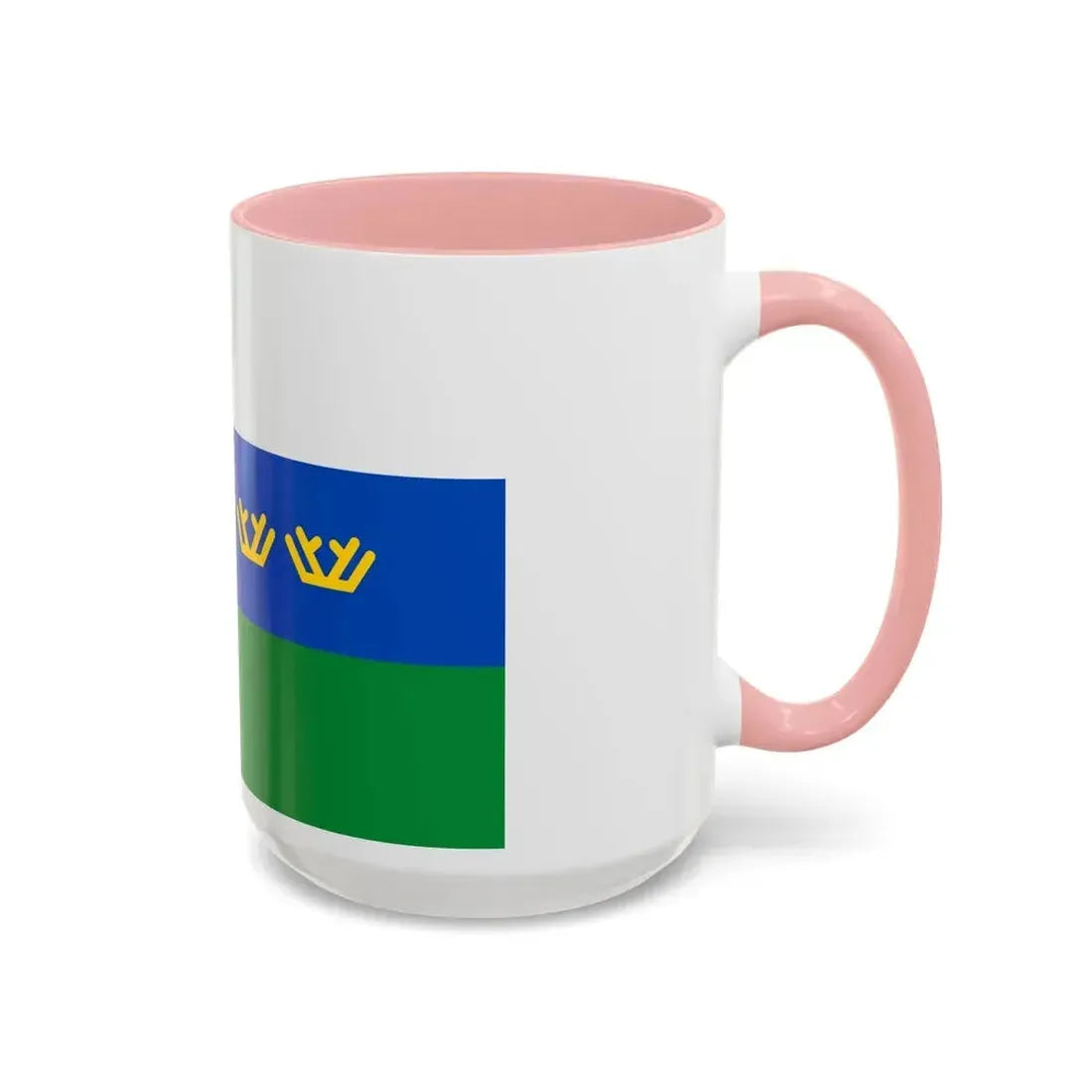Flag of Tyumen Oblast Russia - Accent Coffee Mug - Go Mug Yourself
