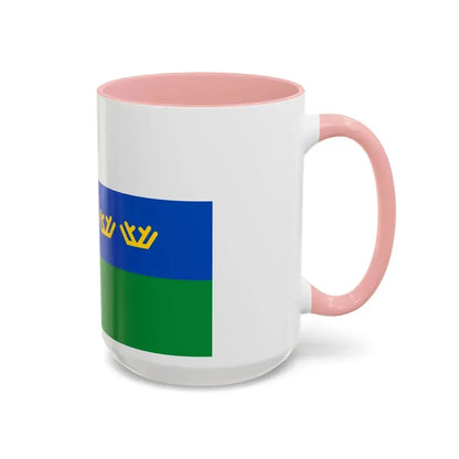 Flag of Tyumen Oblast Russia - Accent Coffee Mug - Go Mug Yourself