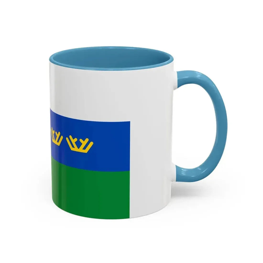 Flag of Tyumen Oblast Russia - Accent Coffee Mug - Go Mug Yourself