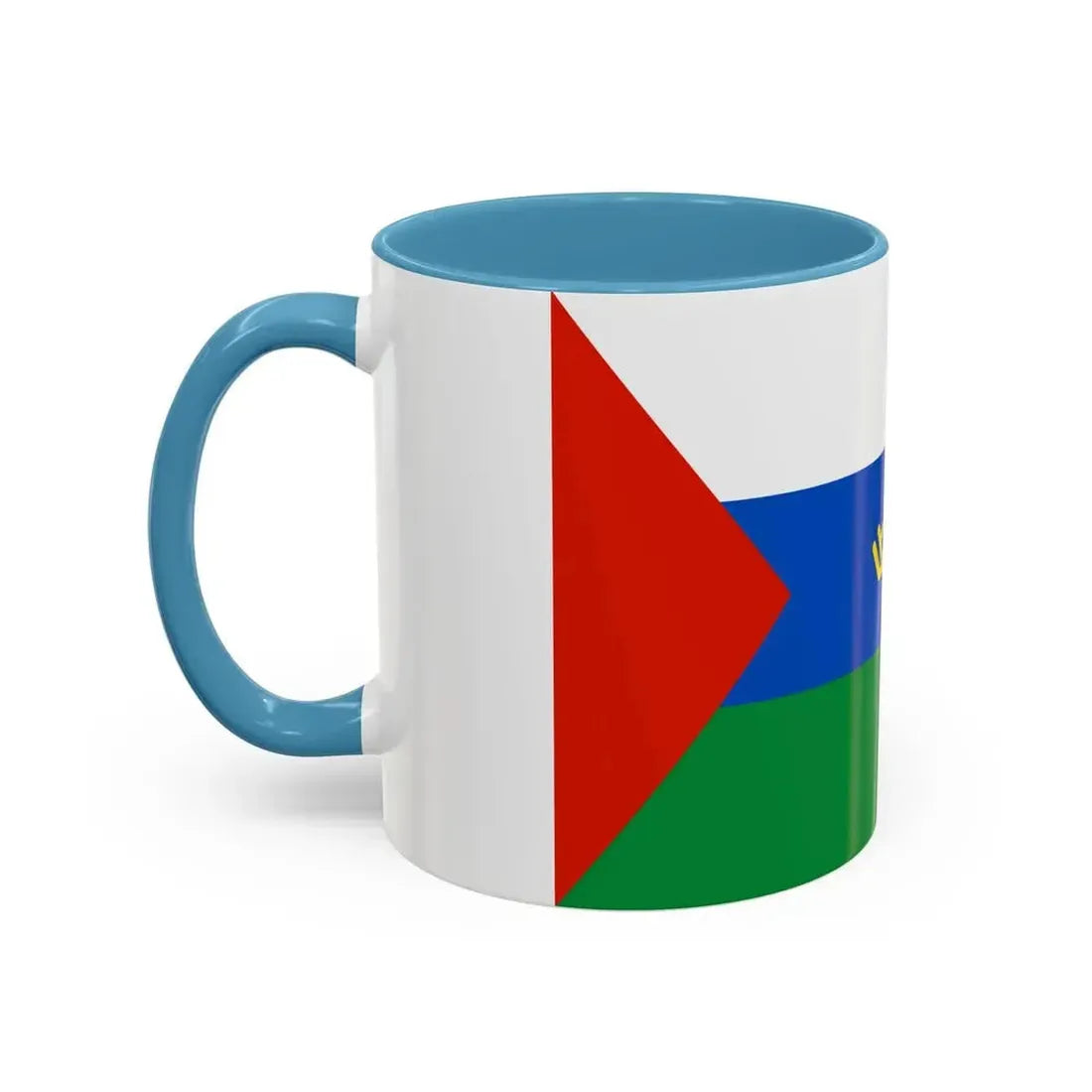 Flag of Tyumen Oblast Russia - Accent Coffee Mug - Go Mug Yourself