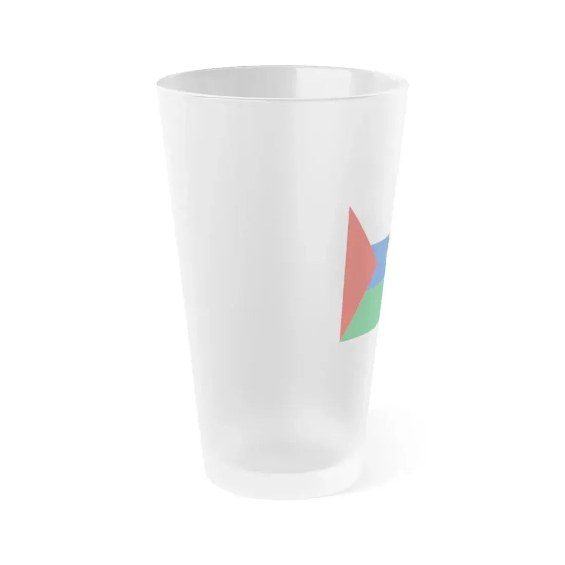 Flag of Tyumen Oblast Russia - Frosted Pint Glass 16oz - Go Mug Yourself