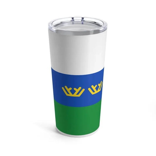 Flag of Tyumen Oblast Russia - Tumbler 20oz 20oz - Go Mug Yourself