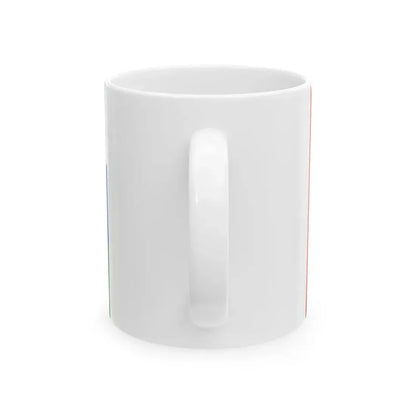 Flag of Tyumen Oblast (Russia) White Coffee Mug - Go Mug Yourself