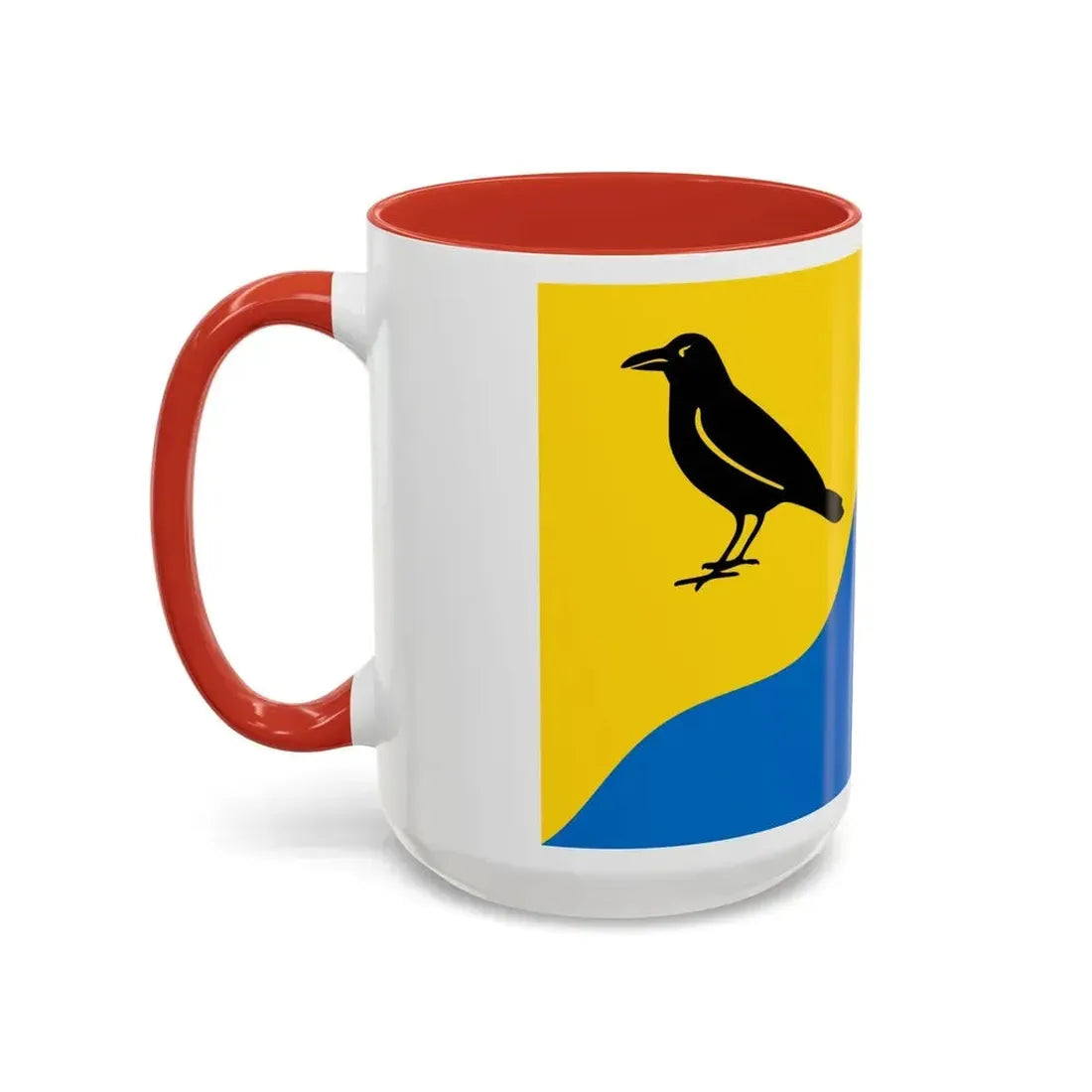 Flag of Tywyn Wales UK - Accent Coffee Mug - Go Mug Yourself