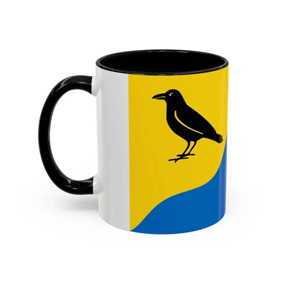 Flag of Tywyn Wales UK - Accent Coffee Mug - Go Mug Yourself
