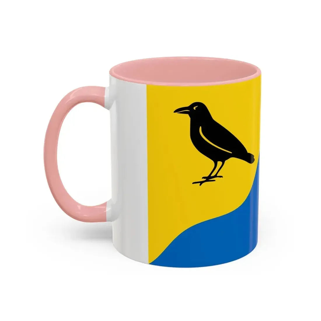 Flag of Tywyn Wales UK - Accent Coffee Mug - Go Mug Yourself