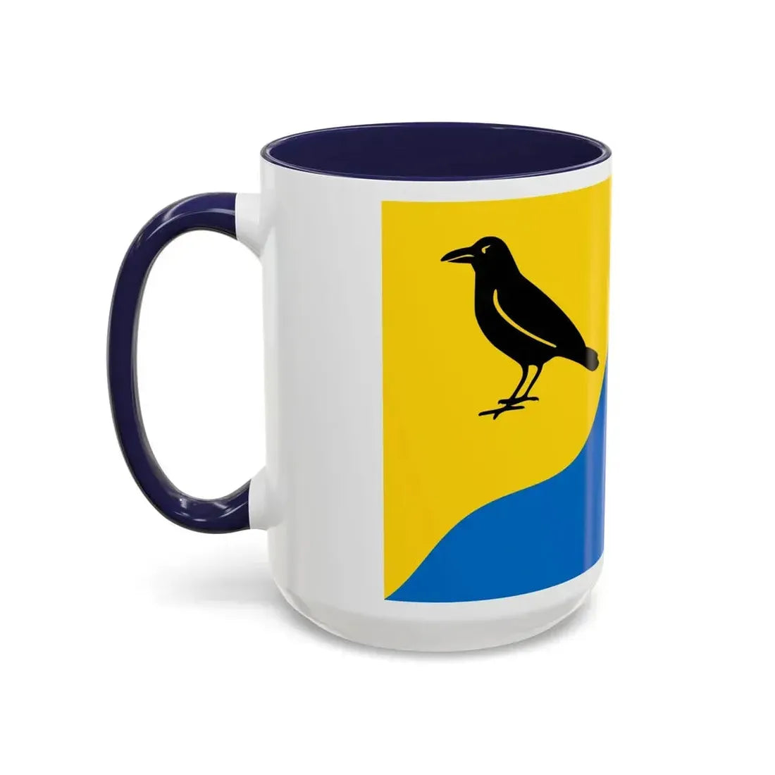 Flag of Tywyn Wales UK - Accent Coffee Mug - Go Mug Yourself