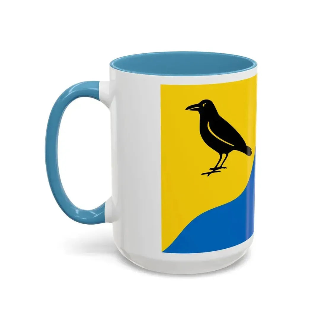 Flag of Tywyn Wales UK - Accent Coffee Mug - Go Mug Yourself