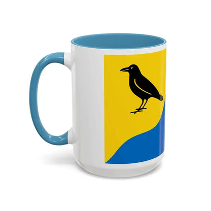 Flag of Tywyn Wales UK - Accent Coffee Mug - Go Mug Yourself