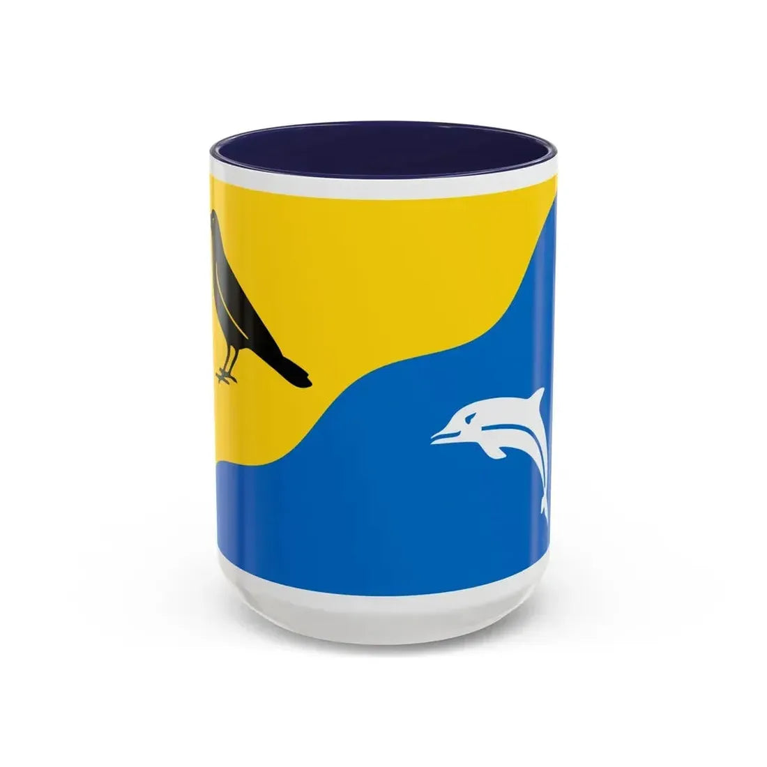 Flag of Tywyn Wales UK - Accent Coffee Mug - Go Mug Yourself
