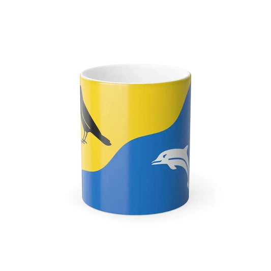 Flag of Tywyn Wales UK - Color Changing Coffee Mug 11oz - Go Mug Yourself