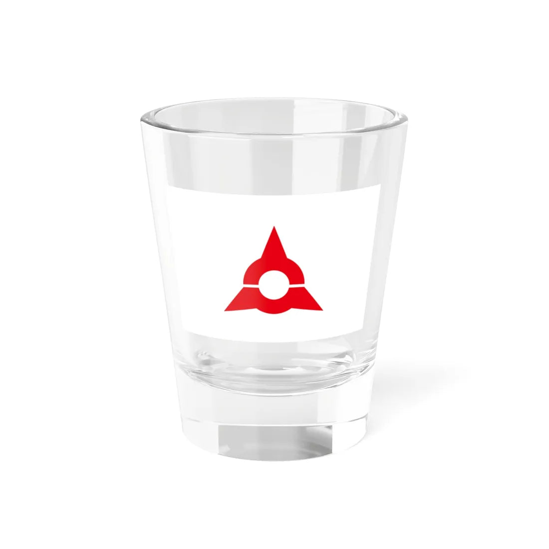 Flag of Ube Yamaguchi (Japan) Shot Glass 1.5oz 1.5oz - Go Mug Yourself