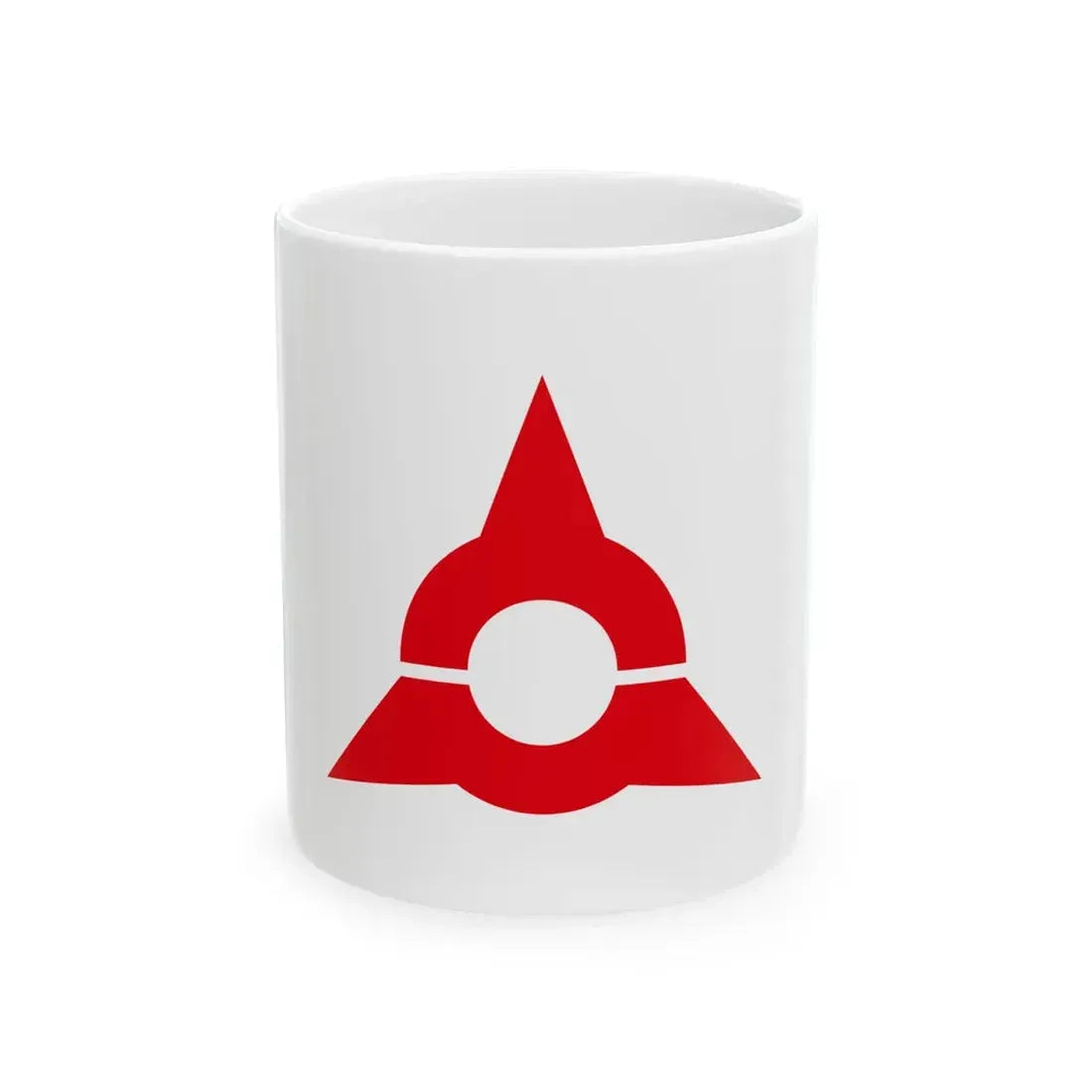Flag of Ube Yamaguchi (Japan) White Coffee Mug 11oz - Go Mug Yourself