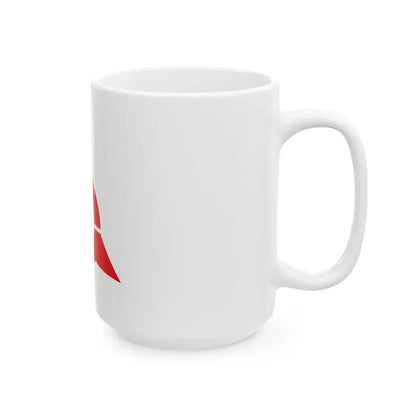 Flag of Ube Yamaguchi (Japan) White Coffee Mug - Go Mug Yourself