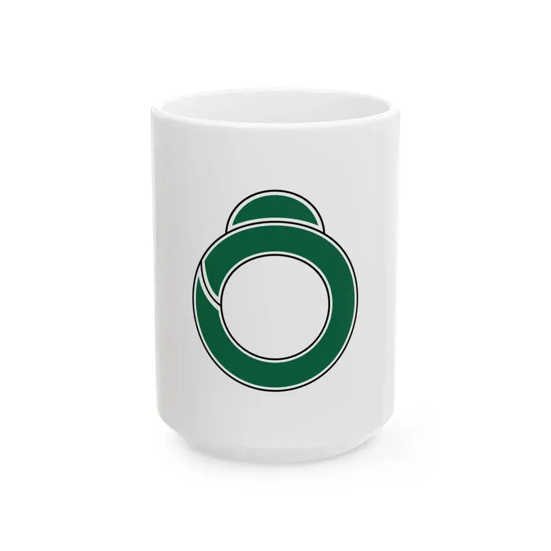 Flag of Uchinada Ishikawa (Japan) White Coffee Mug 15oz - Go Mug Yourself