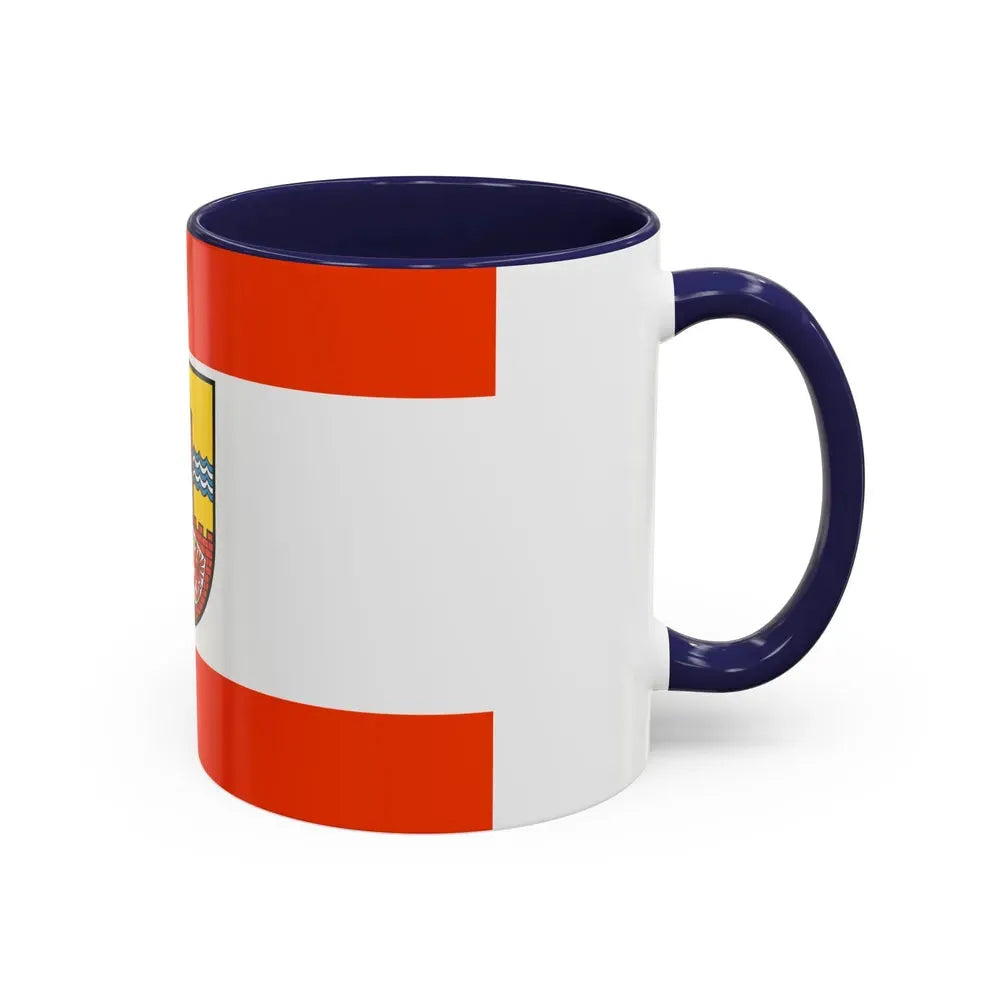 Flag of Uckermark Germany - Accent Coffee Mug - Go Mug Yourself