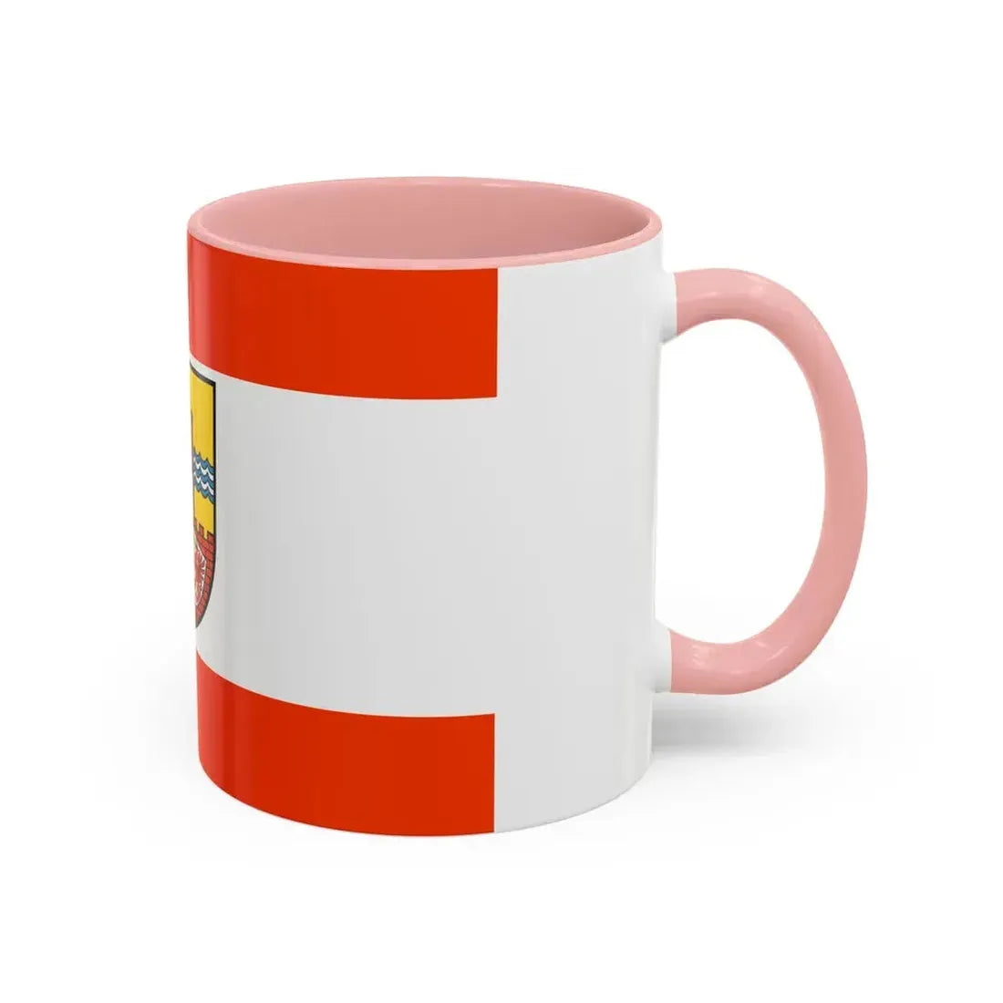 Flag of Uckermark Germany - Accent Coffee Mug - Go Mug Yourself