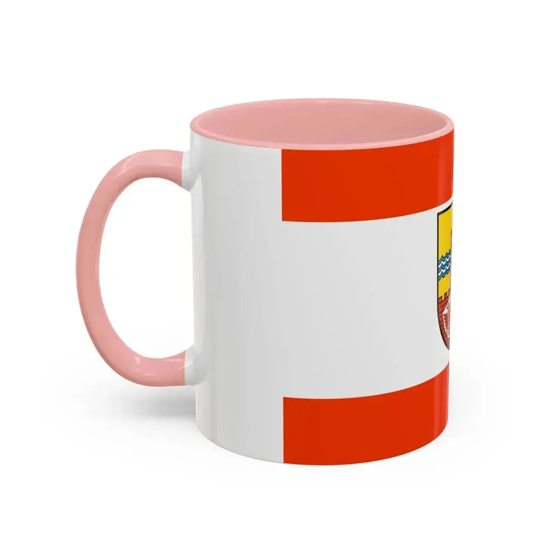 Flag of Uckermark Germany - Accent Coffee Mug - Go Mug Yourself