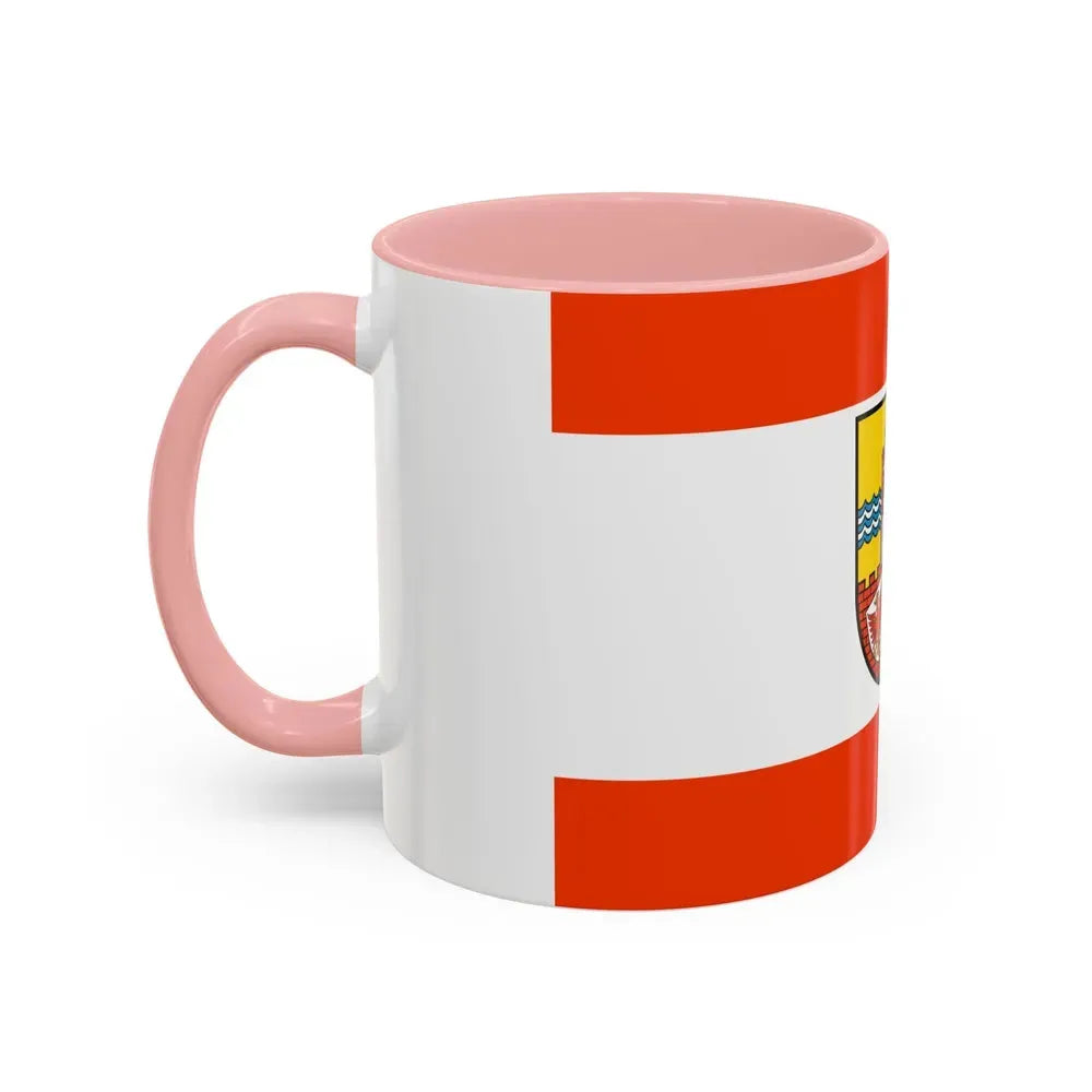 Flag of Uckermark Germany - Accent Coffee Mug - Go Mug Yourself