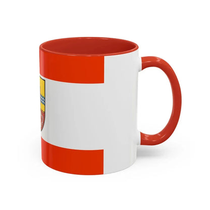 Flag of Uckermark Germany - Accent Coffee Mug - Go Mug Yourself