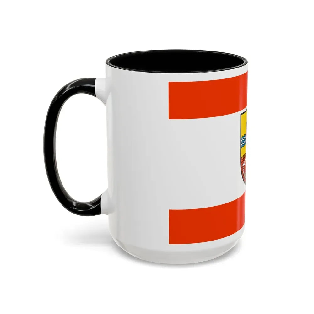 Flag of Uckermark Germany - Accent Coffee Mug - Go Mug Yourself