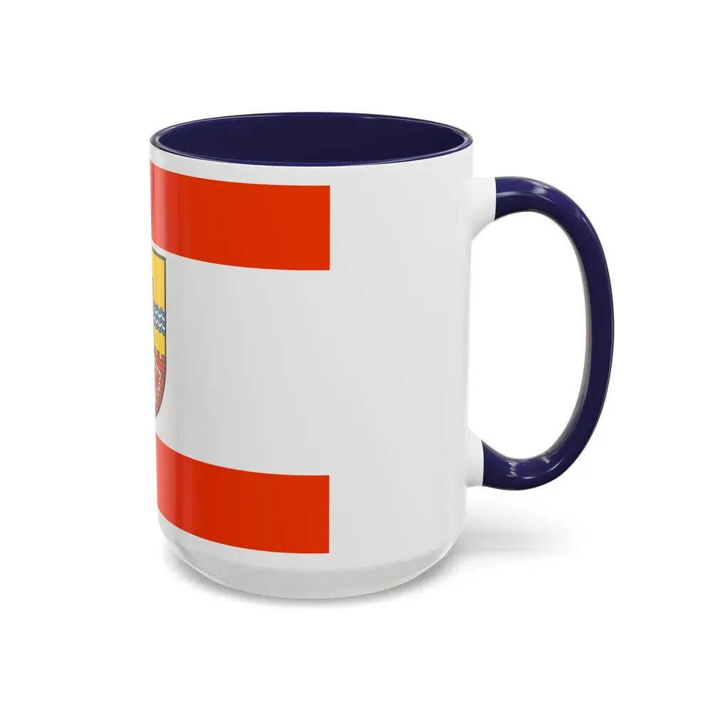 Flag of Uckermark Germany - Accent Coffee Mug - Go Mug Yourself