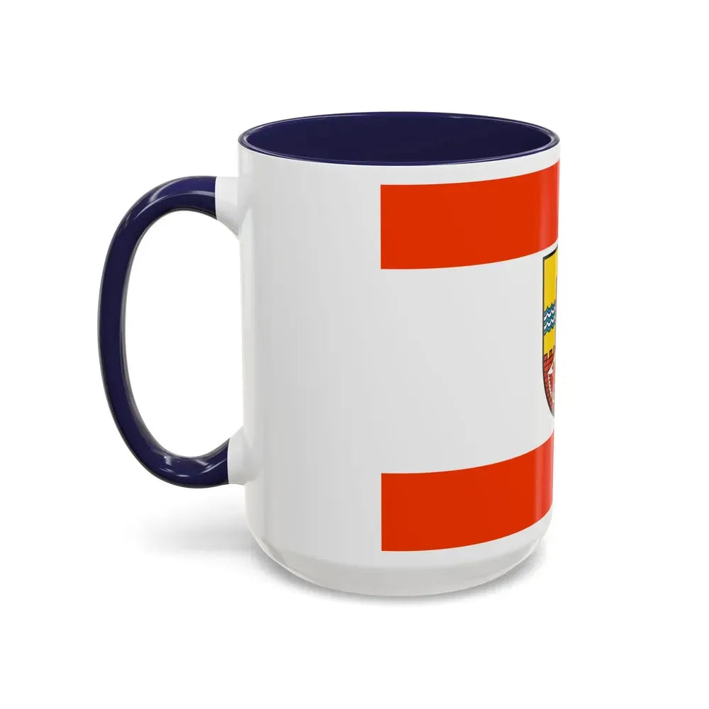 Flag of Uckermark Germany - Accent Coffee Mug - Go Mug Yourself