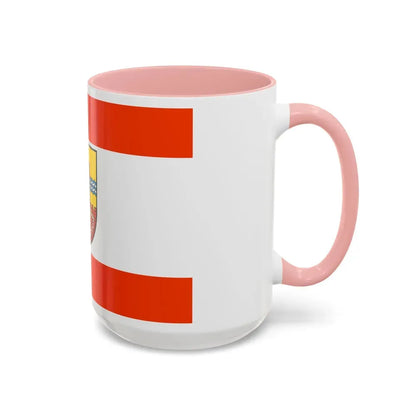 Flag of Uckermark Germany - Accent Coffee Mug - Go Mug Yourself