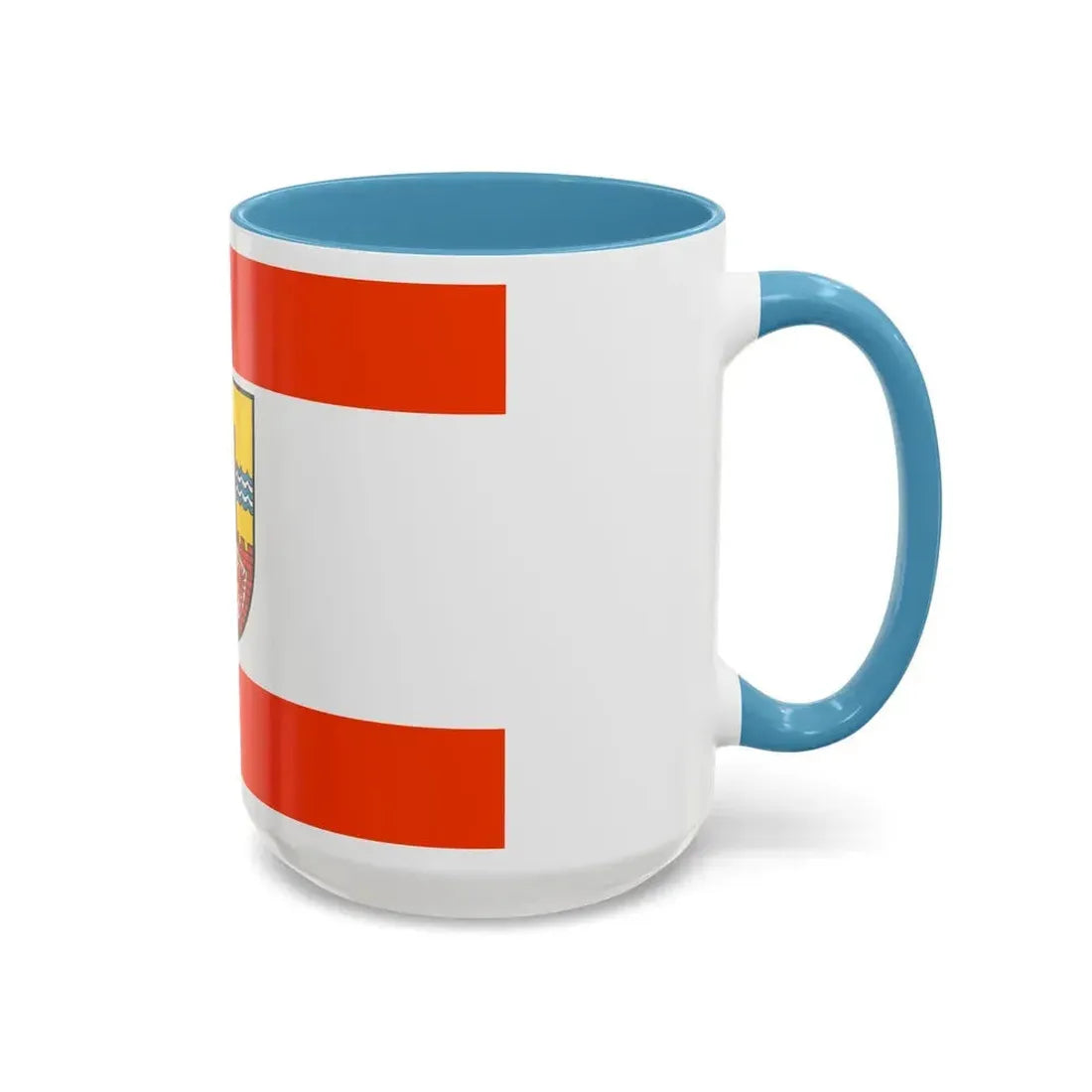 Flag of Uckermark Germany - Accent Coffee Mug - Go Mug Yourself